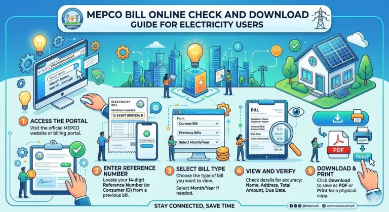 Mepco Bill Online Check